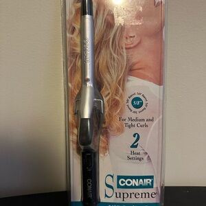 Conair Supreme Curling Iron - Silver and Black